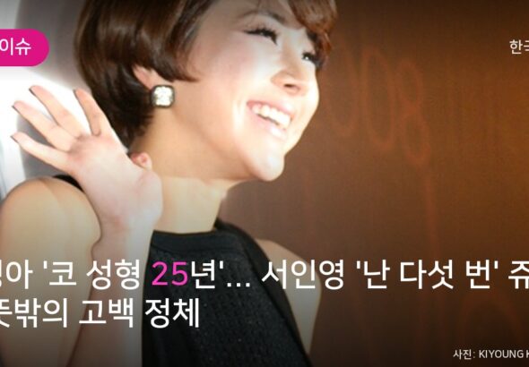 박정아 코 성형 25년 서인영 난 다섯 번 쥬얼리 뜻밖의 고백 (사진: KIYOUNG KIM, CC BY 2.0)