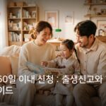 부모급여 60일 이내 신청 : 출생신고와 함께 받는 원스톱 가이드