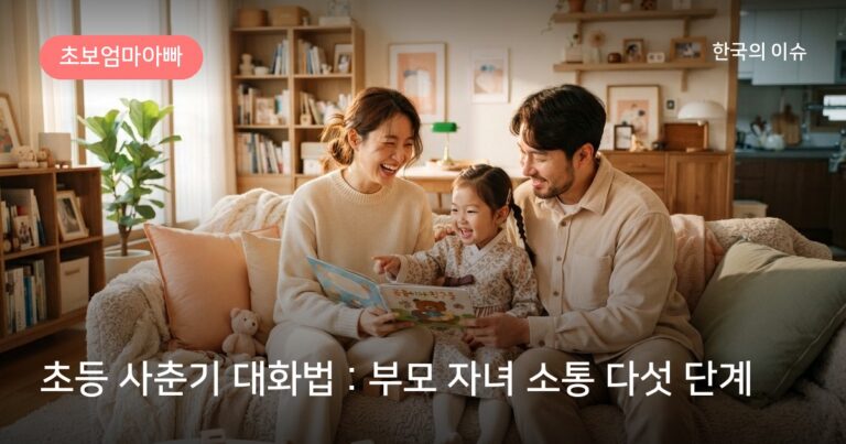 초등 사춘기 대화법 : 부모 자녀 소통 다섯 단계